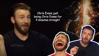 Chris Evans just being Chris Evans for 4 minutes straight