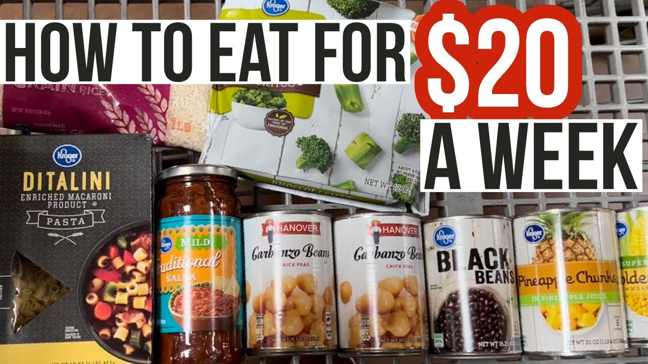 Cheap Easy Meals That Will Help You Save Money! 💸 How To Eat For 20 a
