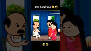 use headfone ??? viral funny shorts ytshorts youtubeshorts funnycartoon animation