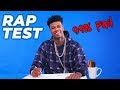 IF YOU WANNA BE A RAPPER YOU HAVE TO PASS THIS TEST (99% FAIL)