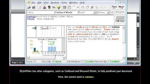 StyleWriter 4 - Smart Spell Checker Feature