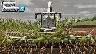 Harvesting 2.6 Million Liters Of Corn Chaff! (Elmcreek Ep 18) | Farming Simulator 22