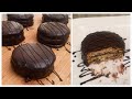 Chocolaty Biscuit Pie | Only 4 Ingredients | Chocolate Biscuit Dessert | Choco Pie | Chocolate Pie