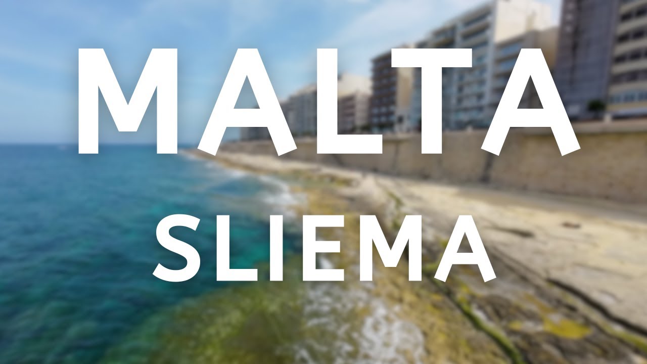 Flying over rocky beach in Malta