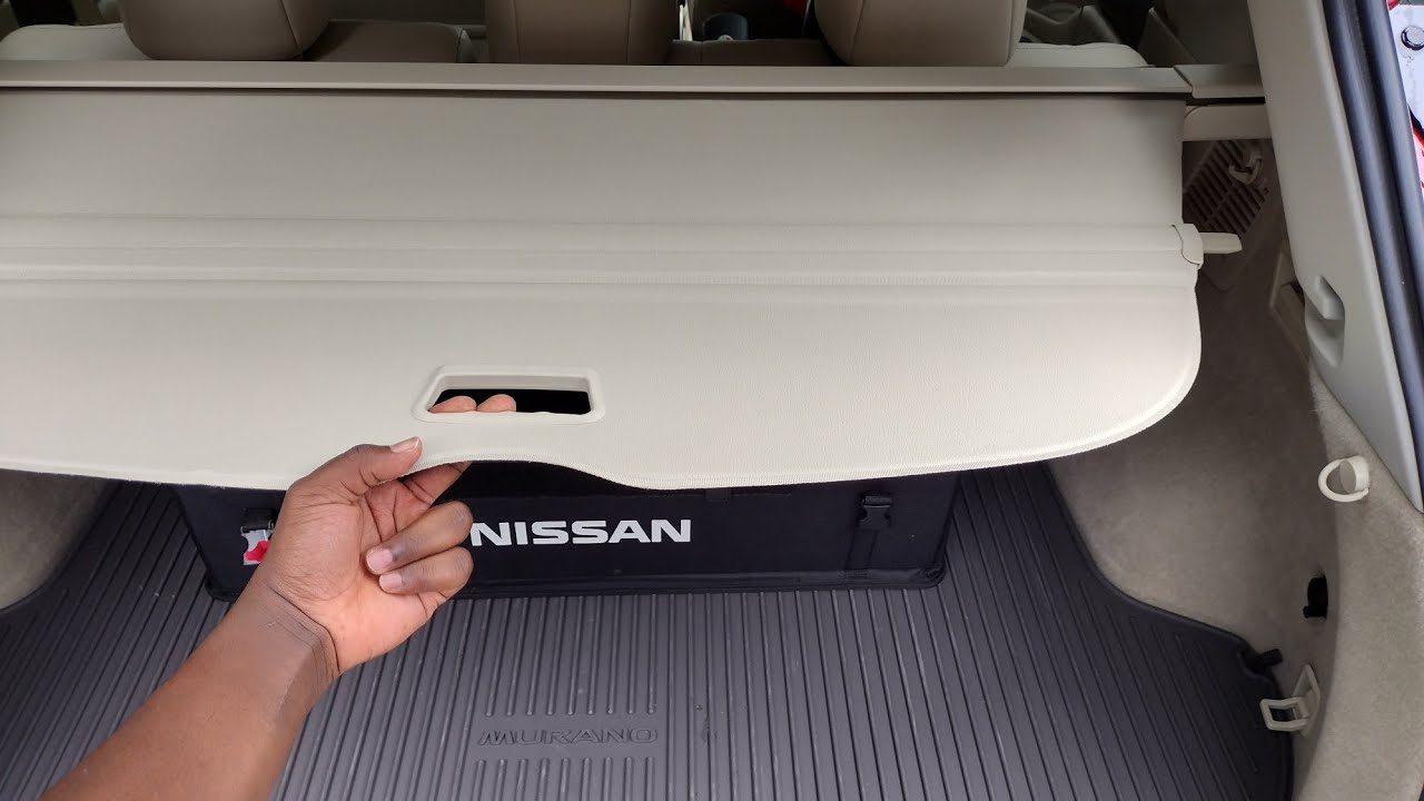 Nissan Murano Cargo Privacy Cover Trunk Management Options for