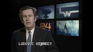 Rare Wiped BBC footage of LWT on trial. 24 Hours 22nd February 1971