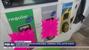 Flowing gas pumps hard to come by in Charlotte just 1 day after Colonial Pipeline resumes operations