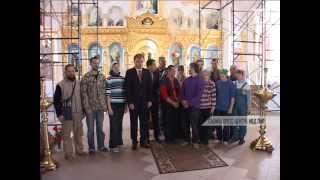 Евгений Шевчук посетил Церковь князя Александра Невского