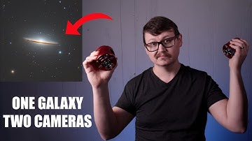 Deep Sky Astrophotography: Imaging the SOMBRERO GALAXY with Two Different Cameras