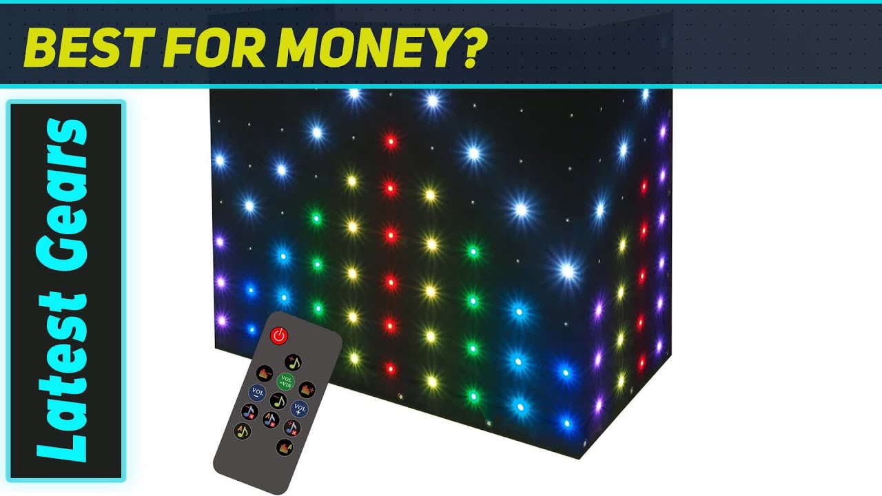 ReviewBest DJ Stage Light Pro LED Drape Facade for Gigs