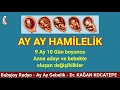 9 Ay 10 Gün boyunca Ay Ay Gebelik Süreci (tek parça). Hangi ayda anne ve bebekte neler olur?