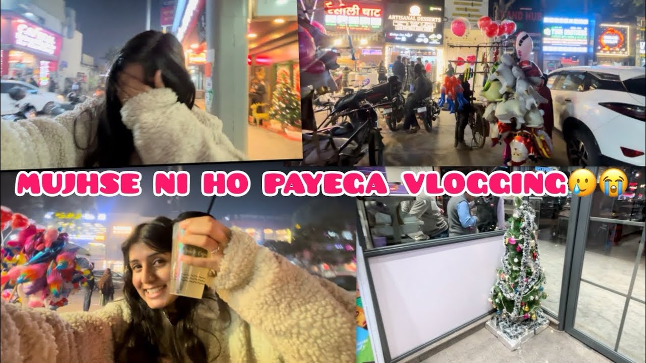 Kya mai aaj jalebi kha paungi?😥😭|| Mujhse ni ho payga vlogging😭😭 