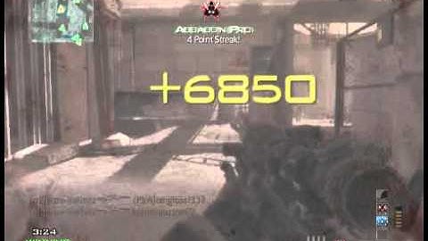 MW3 | 5 Man Kill Feed | Barrett