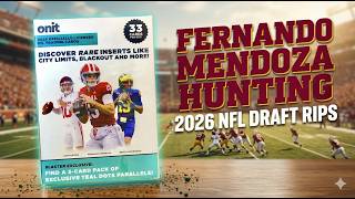 CASE HIT and Numbered top 10 pick: NFL Draft Rips: Opening a 2025 ONIT Blaster Box for Mendoza.