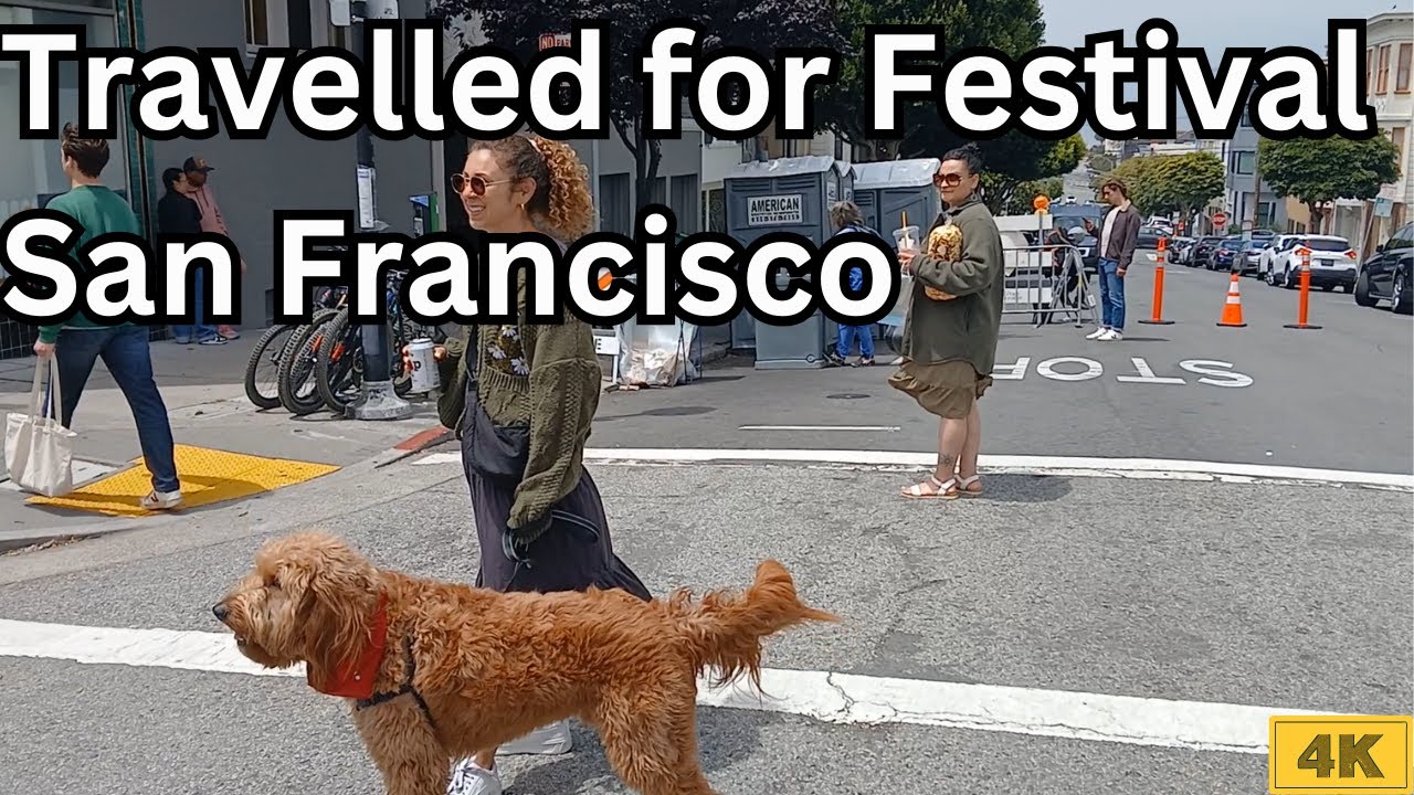 Travelled for the Festival in San Francisco, California | 4k 60FPS