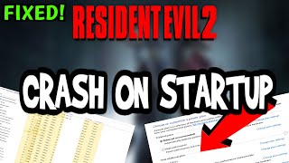 How To Fix Resident Evil 2 Crashes! (100% FIX)