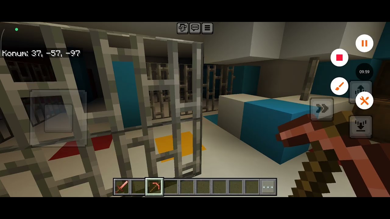 Minecraft'ta poppy Play Time bitirdim