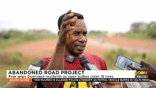 Abandoned Road project: Fear grips Dominase residents as open gullies claim 16 lives (30-8-23)