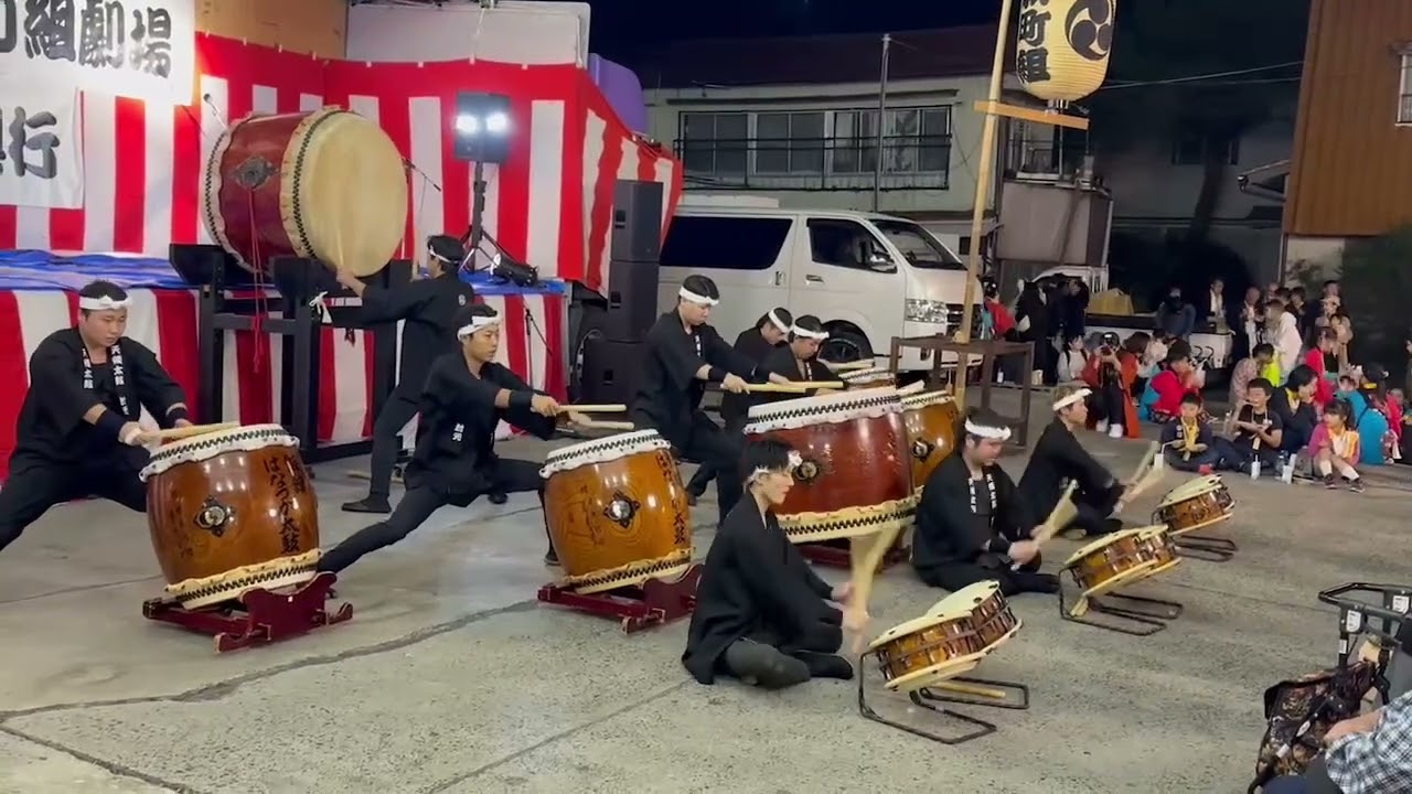 20241013 棚倉秋祭り　『流星』塙天領太鼓封元