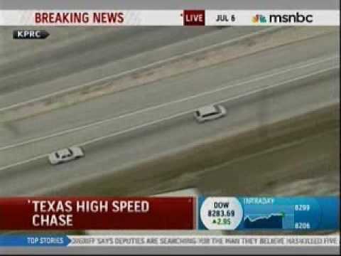 High Speed Chase in Houston, TX (1 of 3)