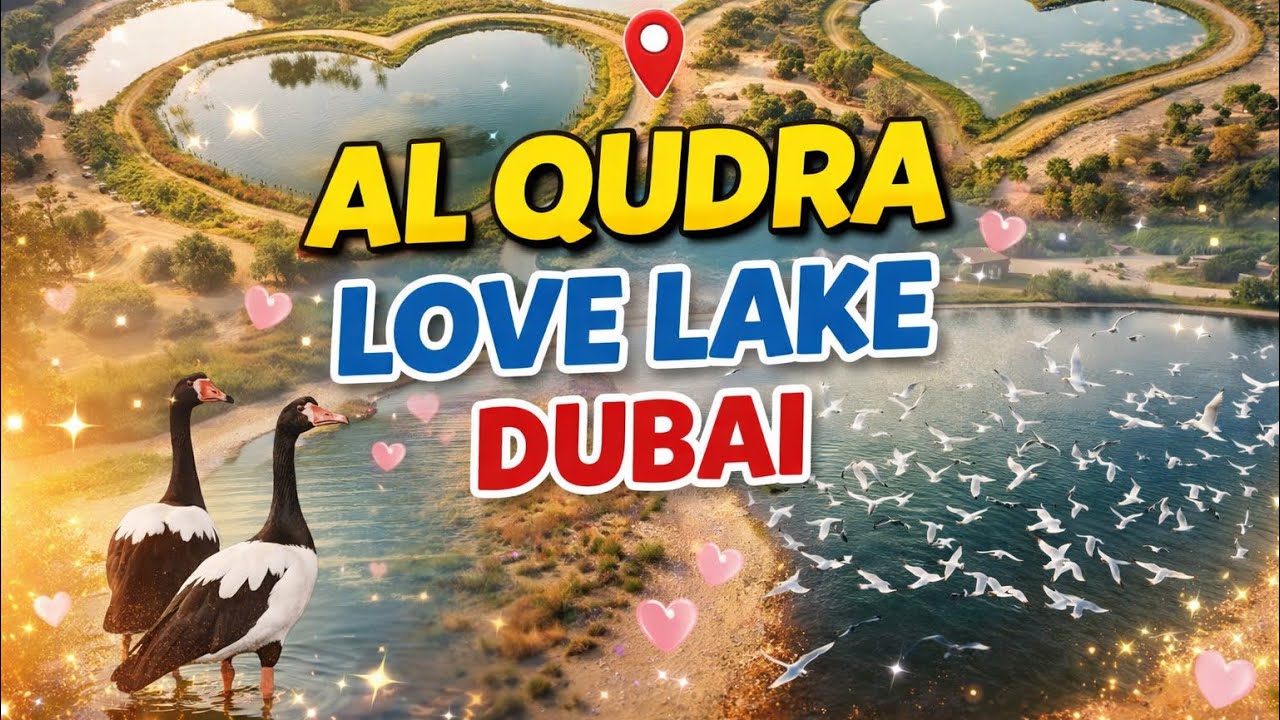 Al Qudra Love Lake – Exploring the Best Camping Spot in Dubai 🌅🏕️