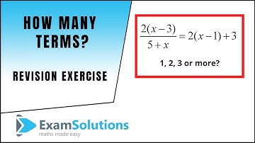 What is a term? - Revision Exercise | ExamSolutions
