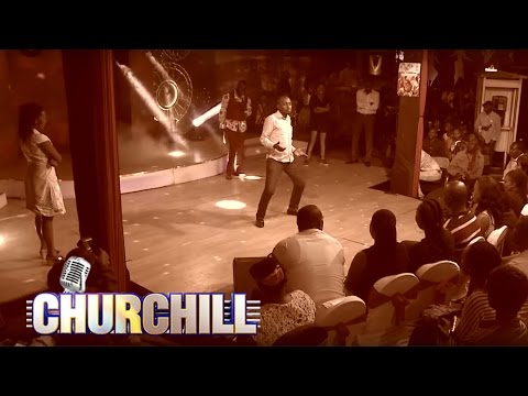 Churchill Show audience lingala Dance off