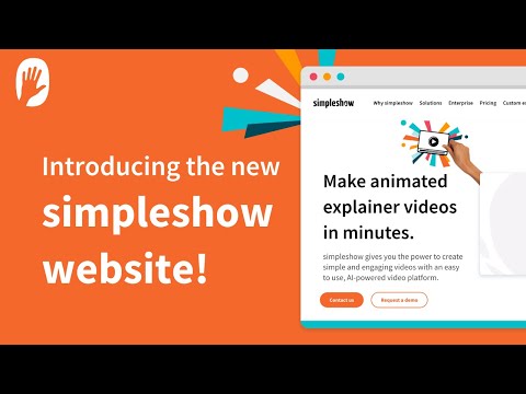 Introducing the new simpleshow website!