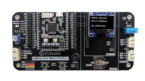 【01Studio】pyBoard Micropython Development Board(STM32F405 Platform)