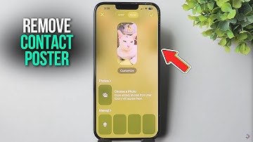 Kunnen we Contact Poster verwijderen in iPhone iOS 26?