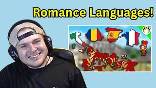 Why Are the Romance Languages All So Similar? - KhAnubis Reaction