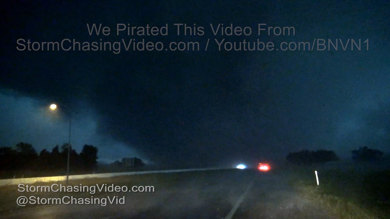 Canton, TX Up Close Violent Wedge Tornado and Aftermath SOT - 4/29/2017