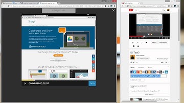 Moodle 2.6 - Teacher - record a screen recording to YouTube and use it in Moodle