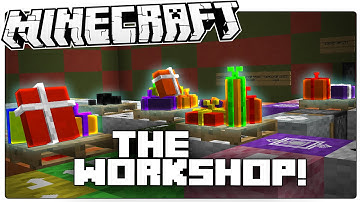 Minecraft TOY MADNESS! | The Workshop Custom Puzzle Map