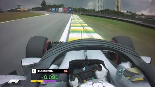 Lewis Hamilton's Pole Lap | 2018 Brazilian Grand Prix