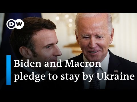 Macron meets Biden amid trade tensions - DW News