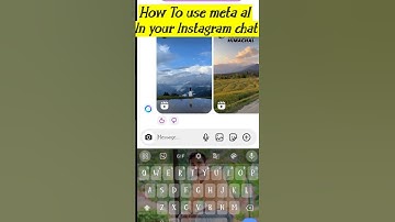 How to use Meta AI in your Instagram DMs #instagram #howto #metaai #ai