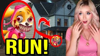 If You See CURSED PAW PATROL Outside Your House, RUN AWAY FAST (*Scary*)