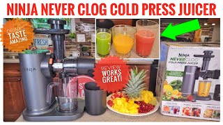 Ninja JC151 Never Clog Cold Press Juicer Missing Orange Pulp Filter Tested