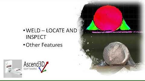 WELD INSPECTION! Robotic Inspection System. Machine Vision Inspection with the latest sensors.