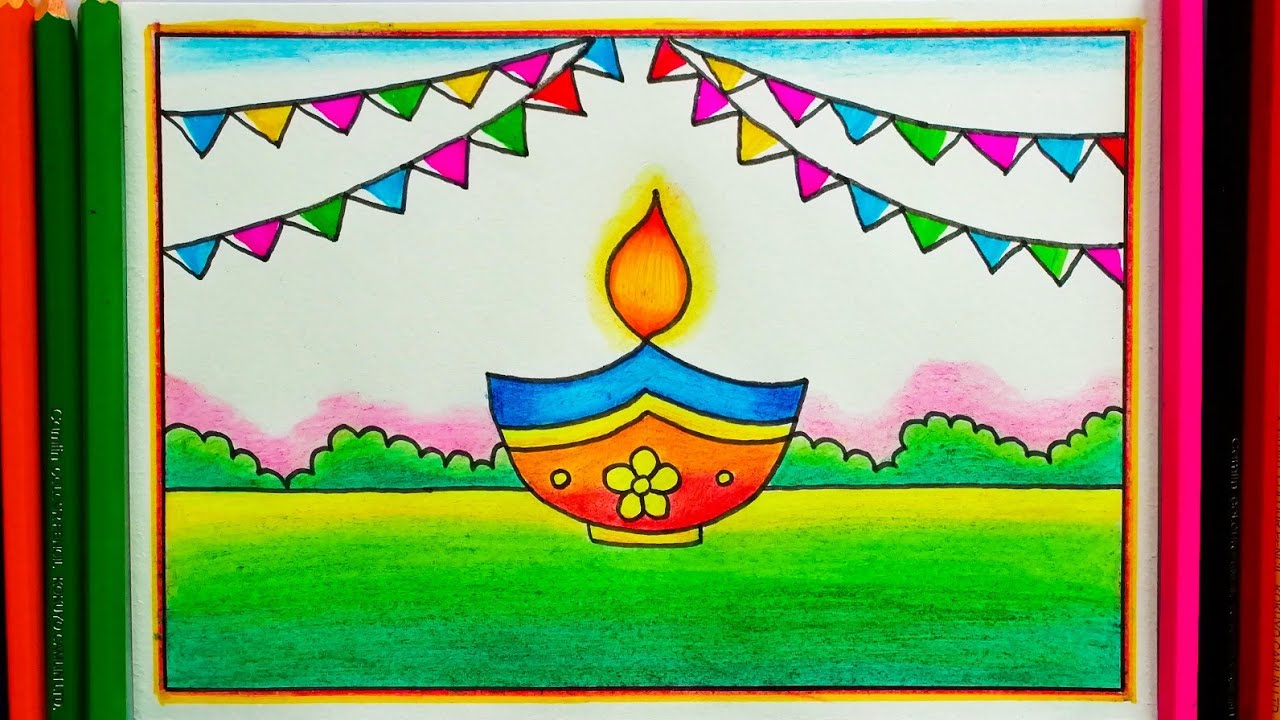 Diwali celebration - Traditional Kolam. Kolam is a form of drawing that is  drawn by using rice flour Stock Photo - Alamy