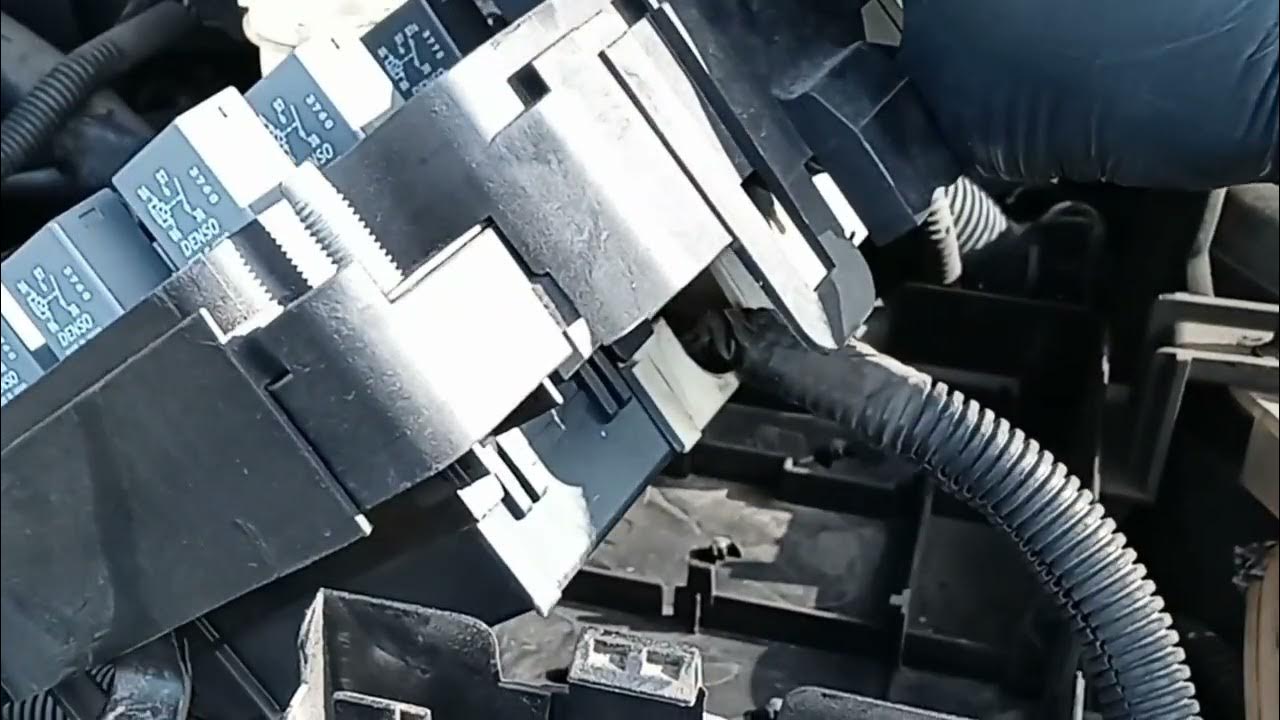 2008 Chevy Cobalt ECM TCM and under hood fuse box removal - YouTube