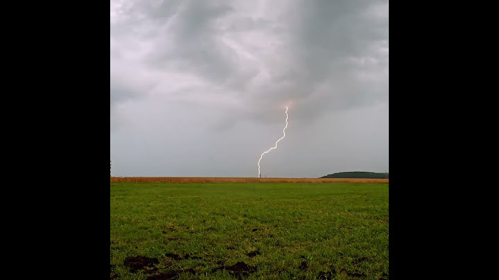 Gewitter ESKALIERT! Gigantische Blitzshow mit positiven Einschlägen