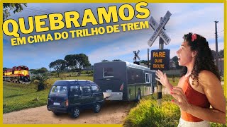 T2-E13 - Esse foi o PIOR LUGAR para TRAVAR OS FREIOS do MOTORHOME - Testando o CAMBÃO DO MOTORHOME
