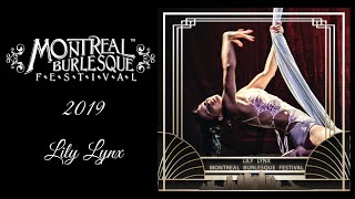 Lily Lynx - Montreal burlesque Festival 2019