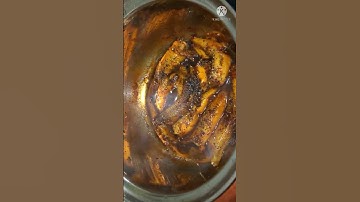 #shorts 👉 Cá bóng kho tiêu ăn với rau sống 🍝