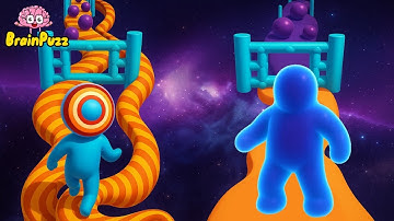 Blob Runner 3D vs Slayer Man Android iOS All Levels Gameplay Walkthrough NEW APK UPDATE