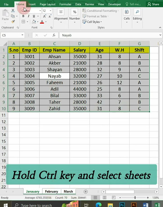 How To Paste Data In Multiple Sheets In Seconds excel exceltutorial how-to-paste-data-in-multiple-sheets-in-seconds-excel-exceltutorial