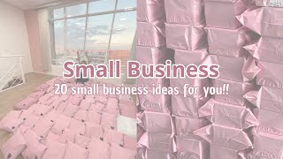 Small Business ideas