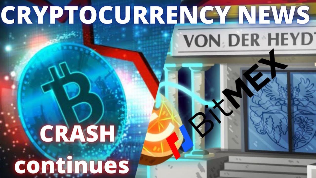 NEWS TODAY | Bitcoin crash continues | BitMEX buys Bankhaus von der Heydt | Brent oil rises to $88